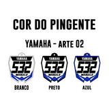 Pingente Mini Plate - Yamaha