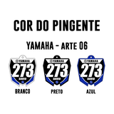 Pingente Mini Plate - Yamaha