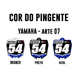 Pingente Mini Plate - Yamaha