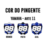 Pingente Mini Plate - Yamaha