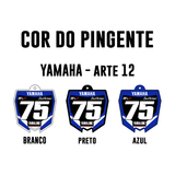 Pingente Mini Plate - Yamaha