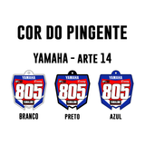 Pingente Mini Plate - Yamaha