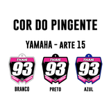 Pingente Mini Plate - Yamaha
